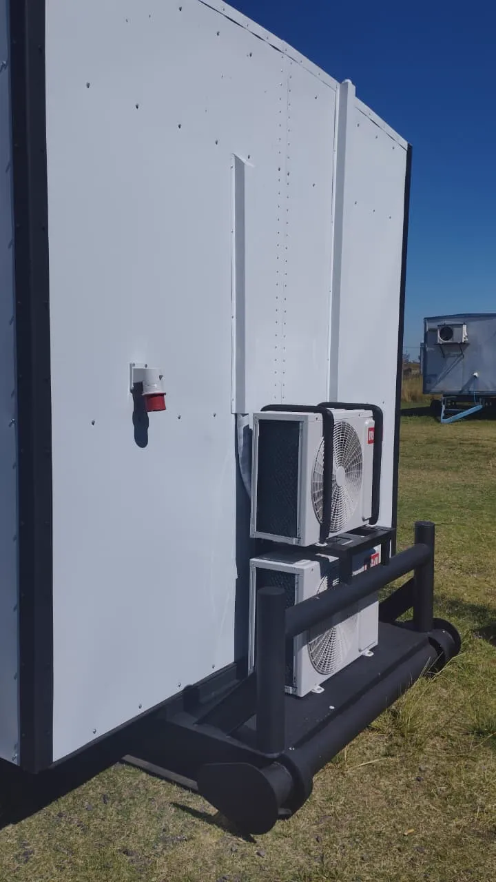 Chasis autotransportable del box modular