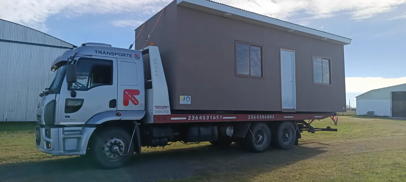 Transporte del módulo en ruta