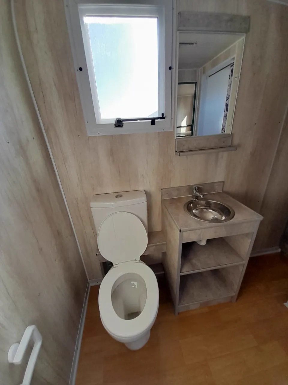 Baño de la casilla rural